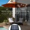 Best Choice Products 10ft Solar LED Lighted Patio Umbrella w/ Tilt Adjustment, UV-Resistant Fabric